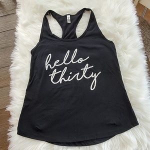 Hello thirty tank